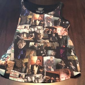 Evan Peters American horror story collage tank